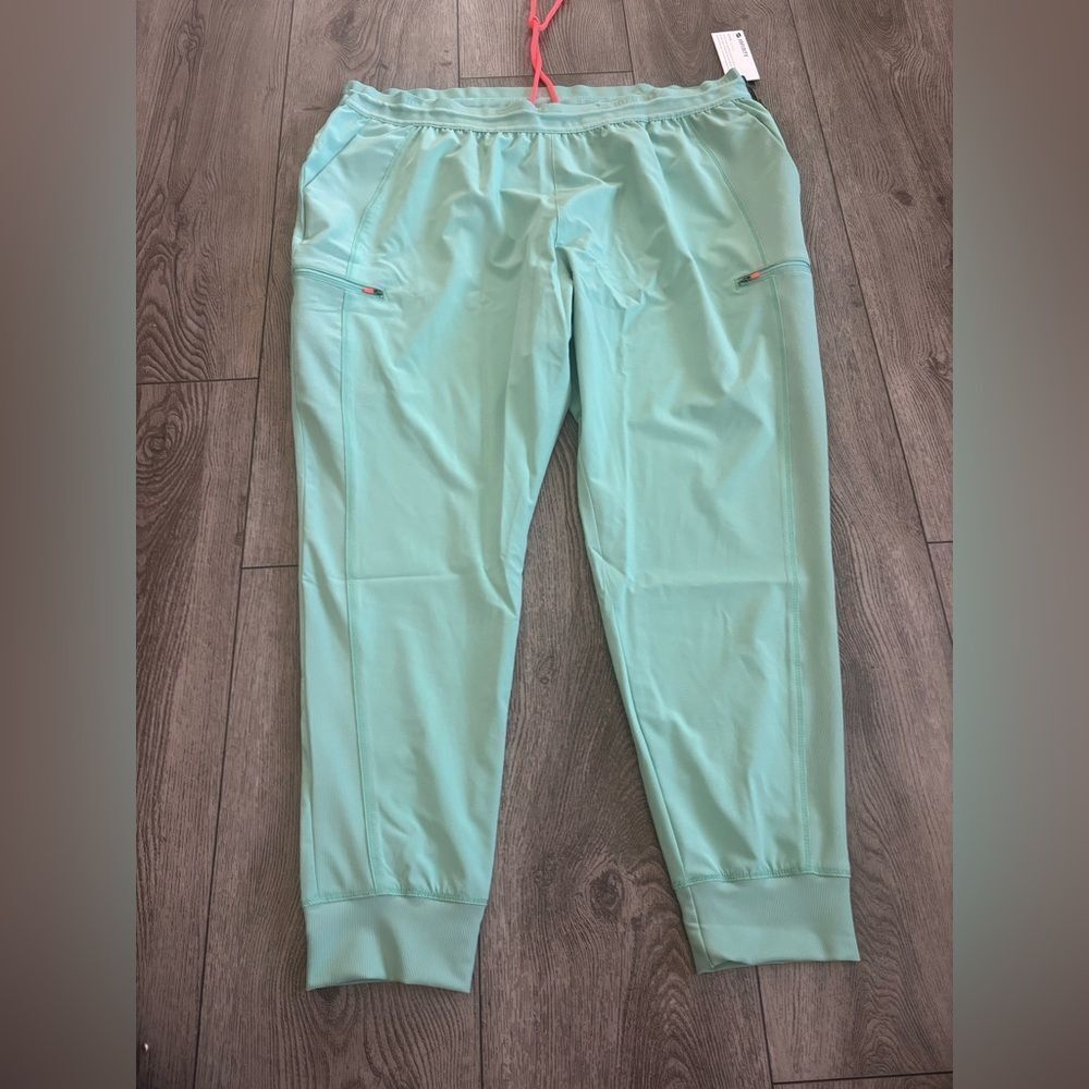 Infinity Mint Green scrub jogger  Pants